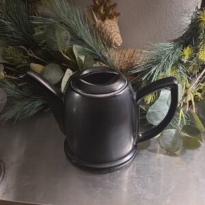 Vintage 50's/60's Elegant Silver and Black Teapot